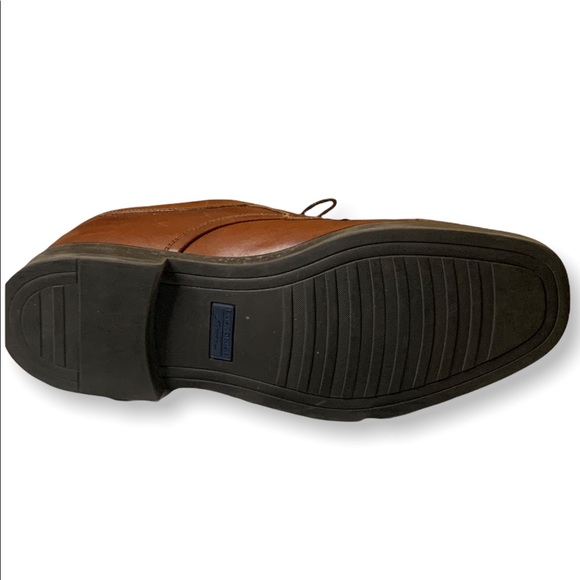 Bostonian STRADA Cap-Toe Dress Shoe Mens Size 13M Brown Leather Lace-Up Oxfords - Picture 8 of 9